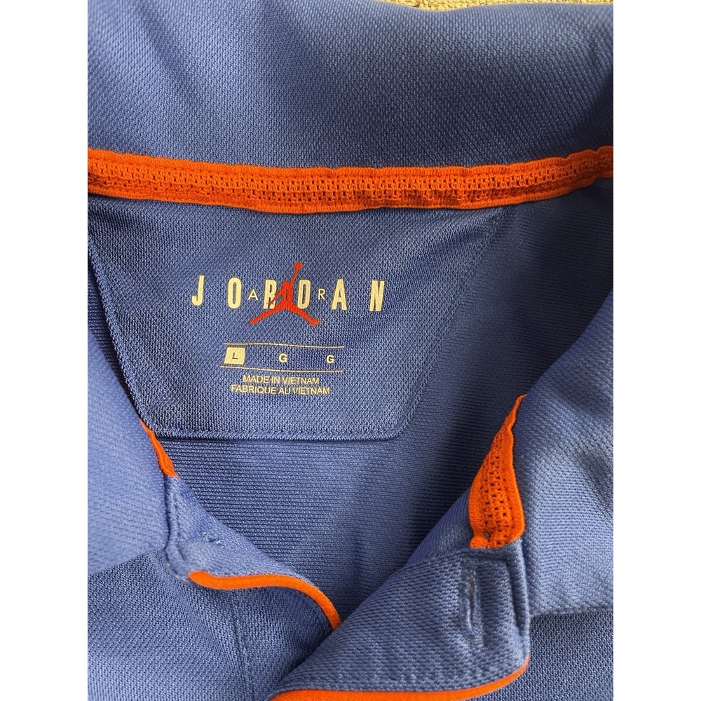 Nike Jordan Brand Florida Gators Basketball Polo Golf Shirt Dri-Fit Large UF - Picture 5 of 8